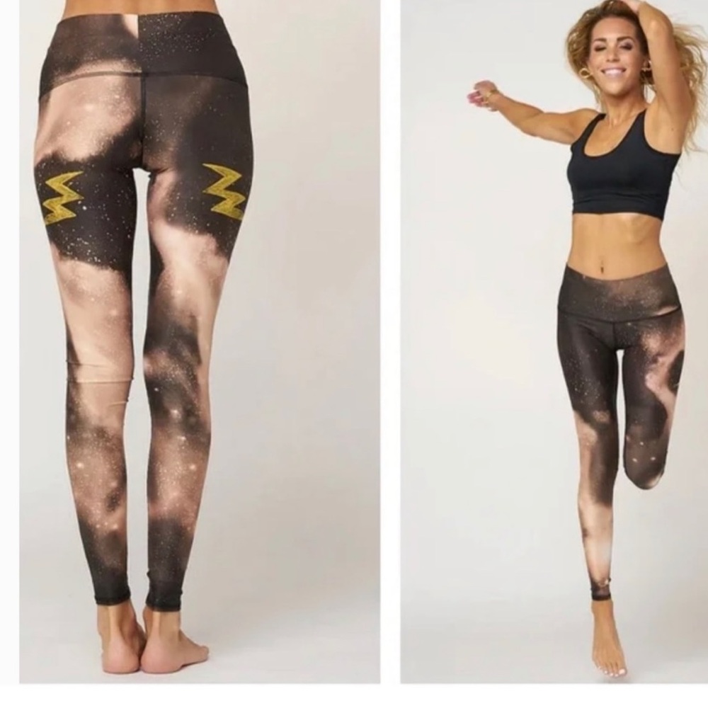 TEEKI lightning bolt galaxy leggings - Picture 4 of 13